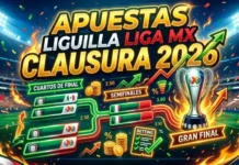 Apostar en la Liguilla de la Liga MX en Canadá 2026 cuotas y probabilidades