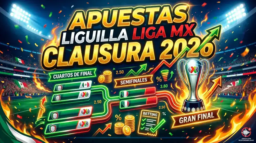Apostar en la Liguilla de la Liga MX en Canadá 2026 cuotas y probabilidades