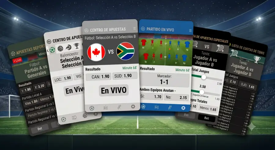 Apuestas Canadá vs Sudáfrica Dieciseisavos de Final del Mundial 2026