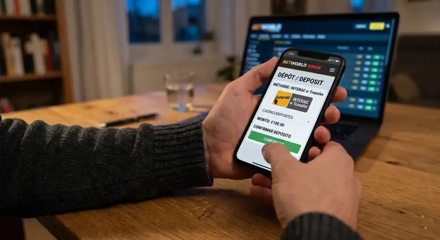 Depositar con interac en casas de apuestas en Canadá